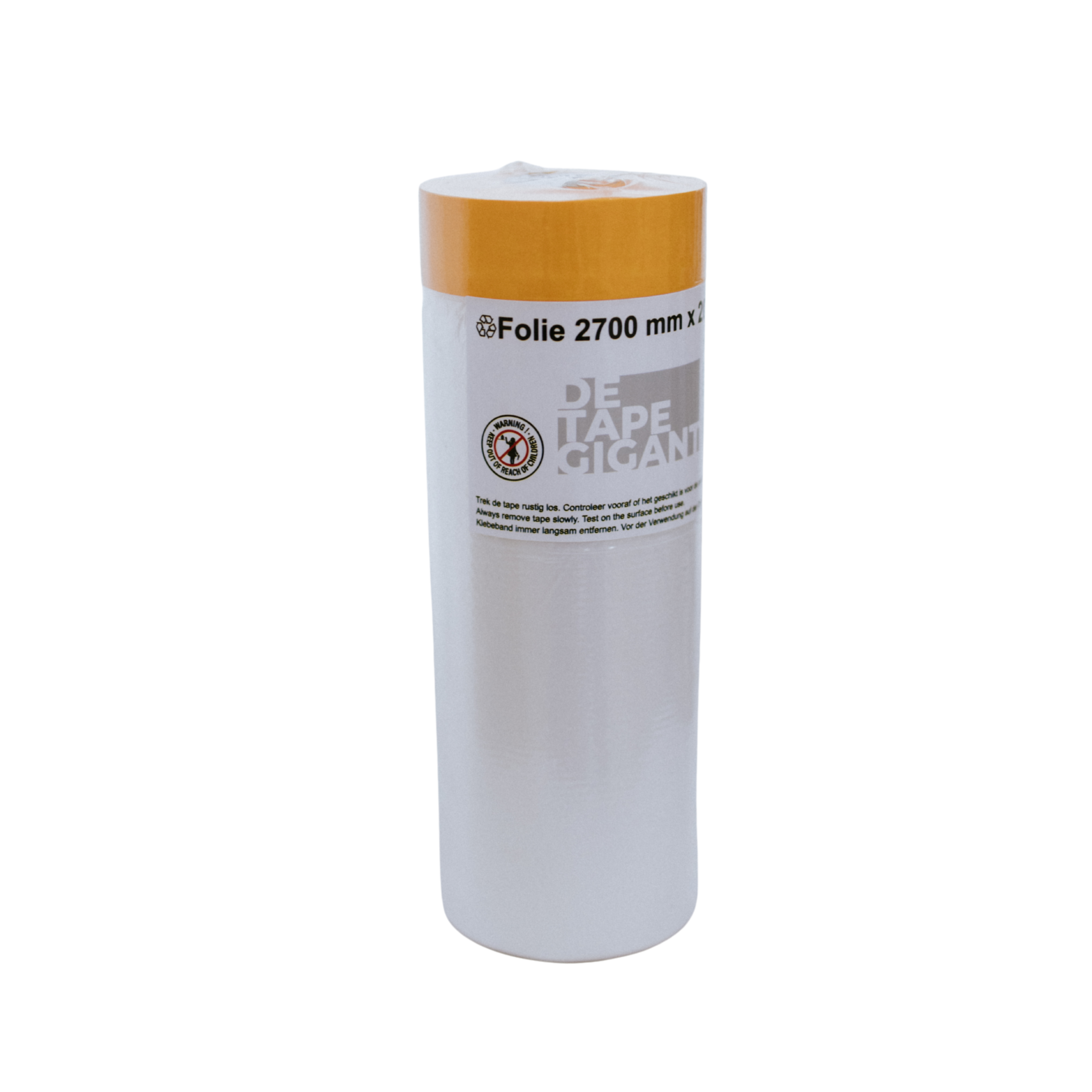 10 rollen maskeerfolie met Tape - 2700mm x 20m