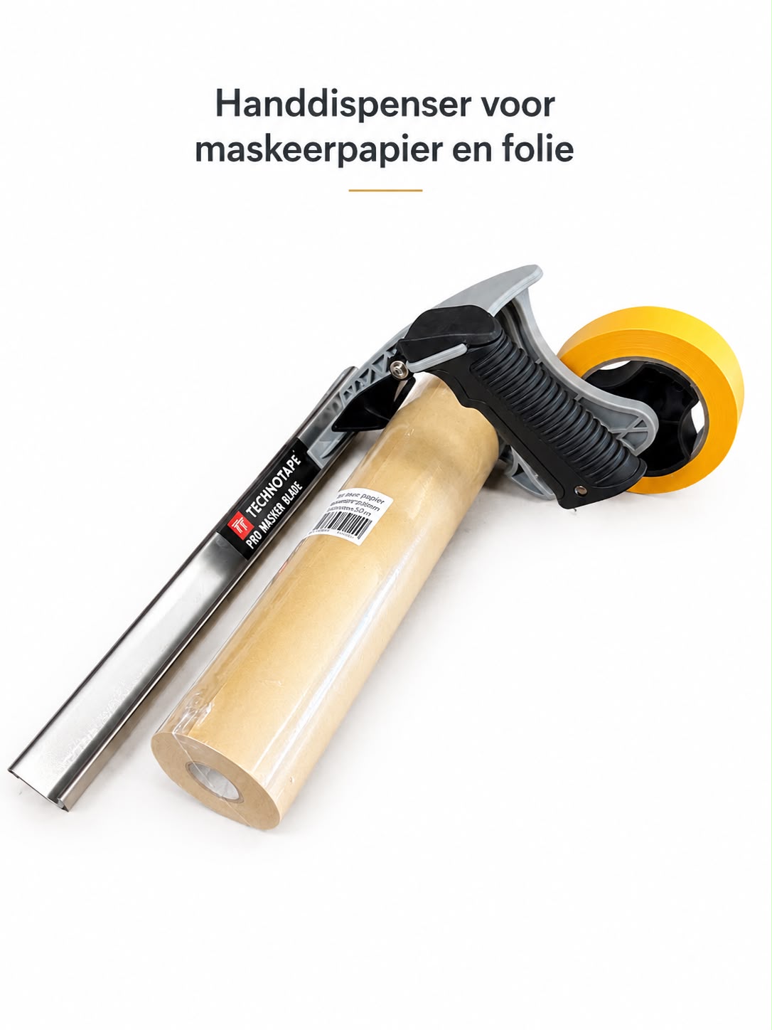 Maskeer papier dispencer