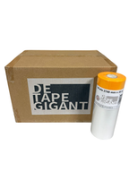 12 rollen maskeerfolie met gele washi Tape - 2700mm x 20m