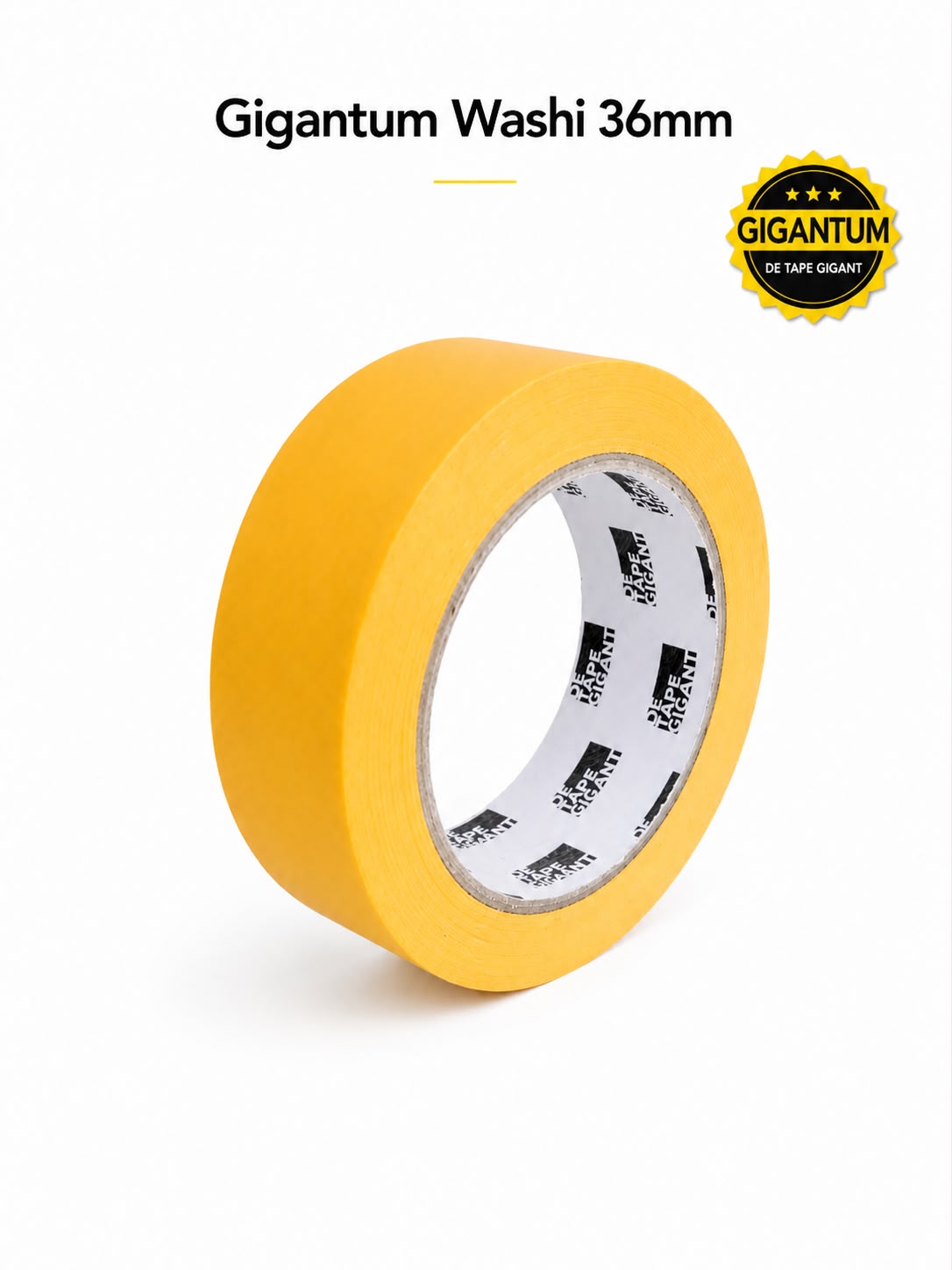 Doos 24 rollen Gigantum washi tape 36 mm breed
