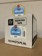 Doos 24 stuks Maskingtape SPX – Geel 38 mm