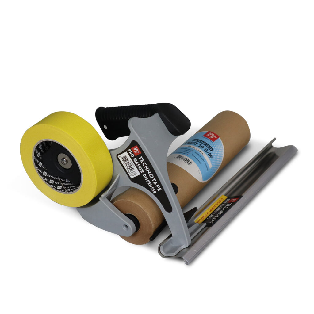Maskeer papier dispencer